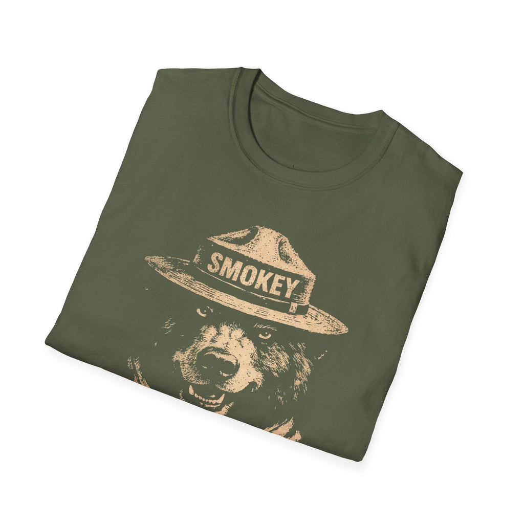 Printify T-Shirt Smokey the Bear