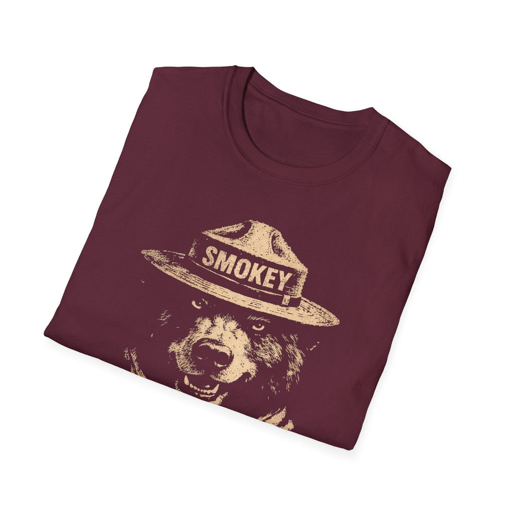 Printify T-Shirt Smokey the Bear