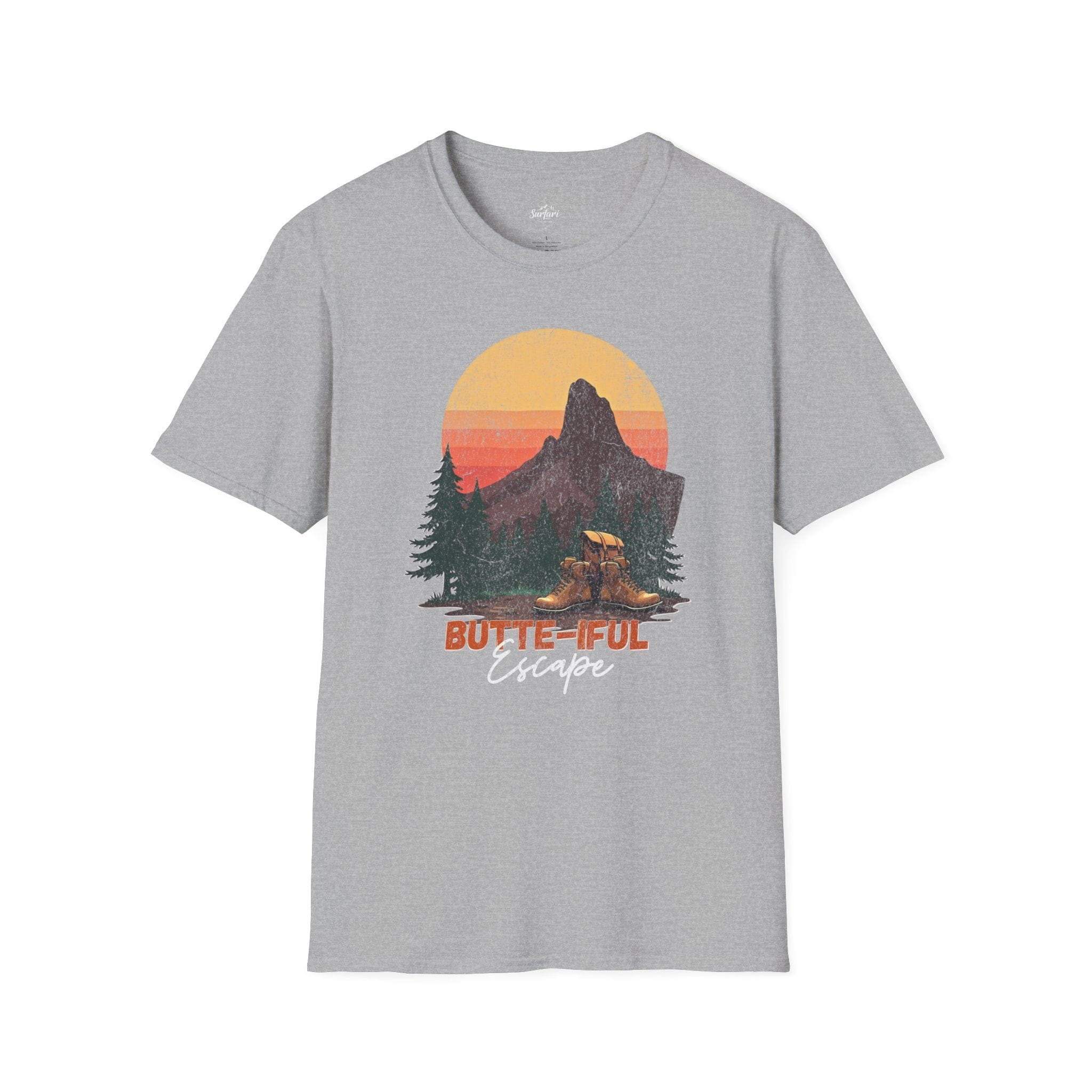 Printify T-Shirt Sport Grey / XS Butte-iful Escape