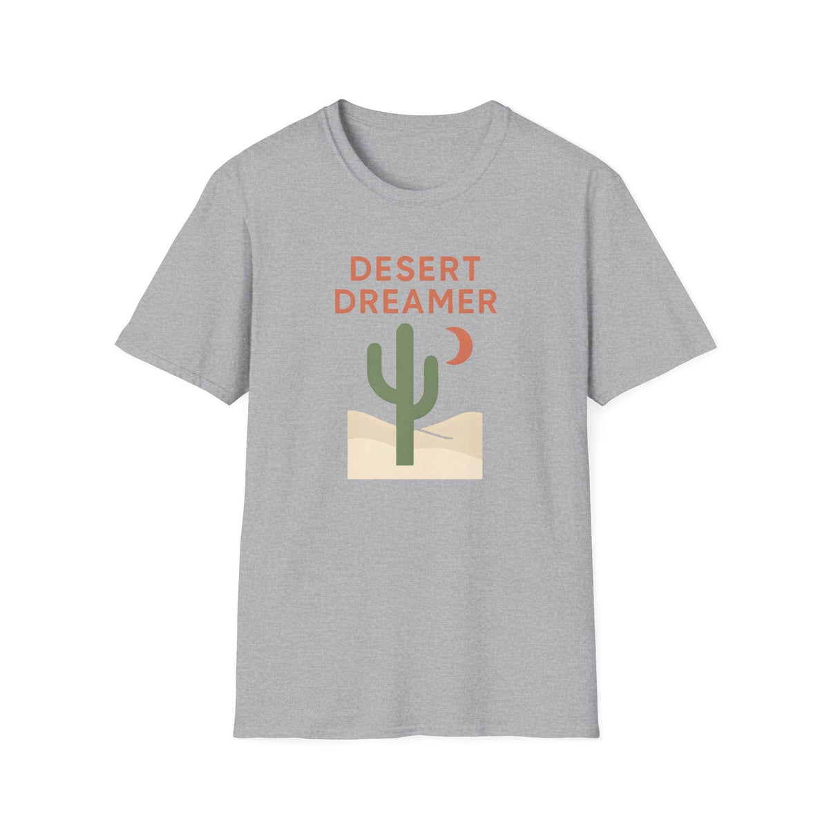 Printify T-Shirt Sport Grey / XS Desert Dreamer Illustration T-Shirt