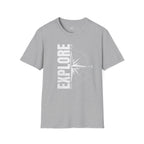 Printify T-Shirt Sport Grey / XS Explore the World