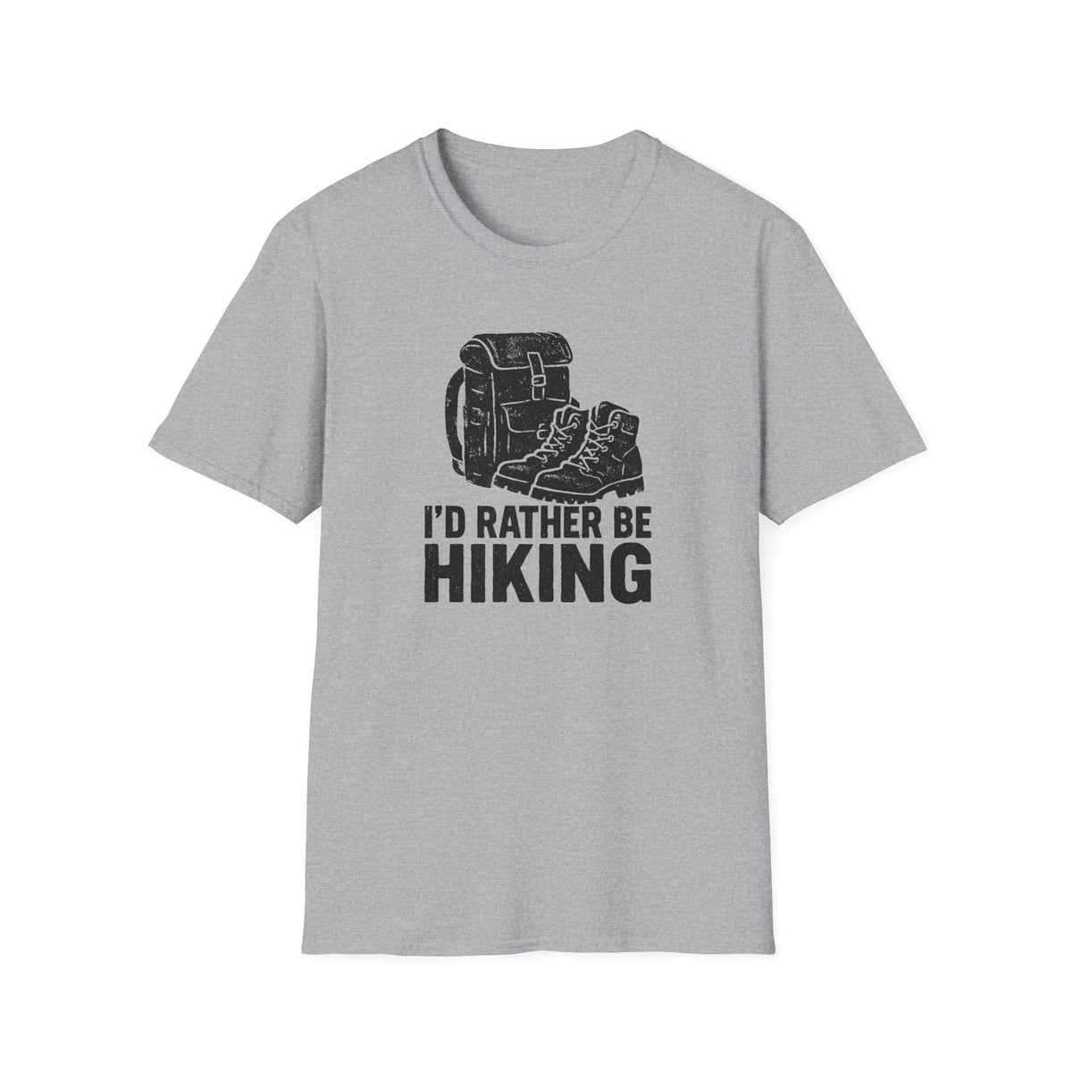 Printify T-Shirt Sport Grey / XS Glittery Backpack Silhouette T-Shirt
