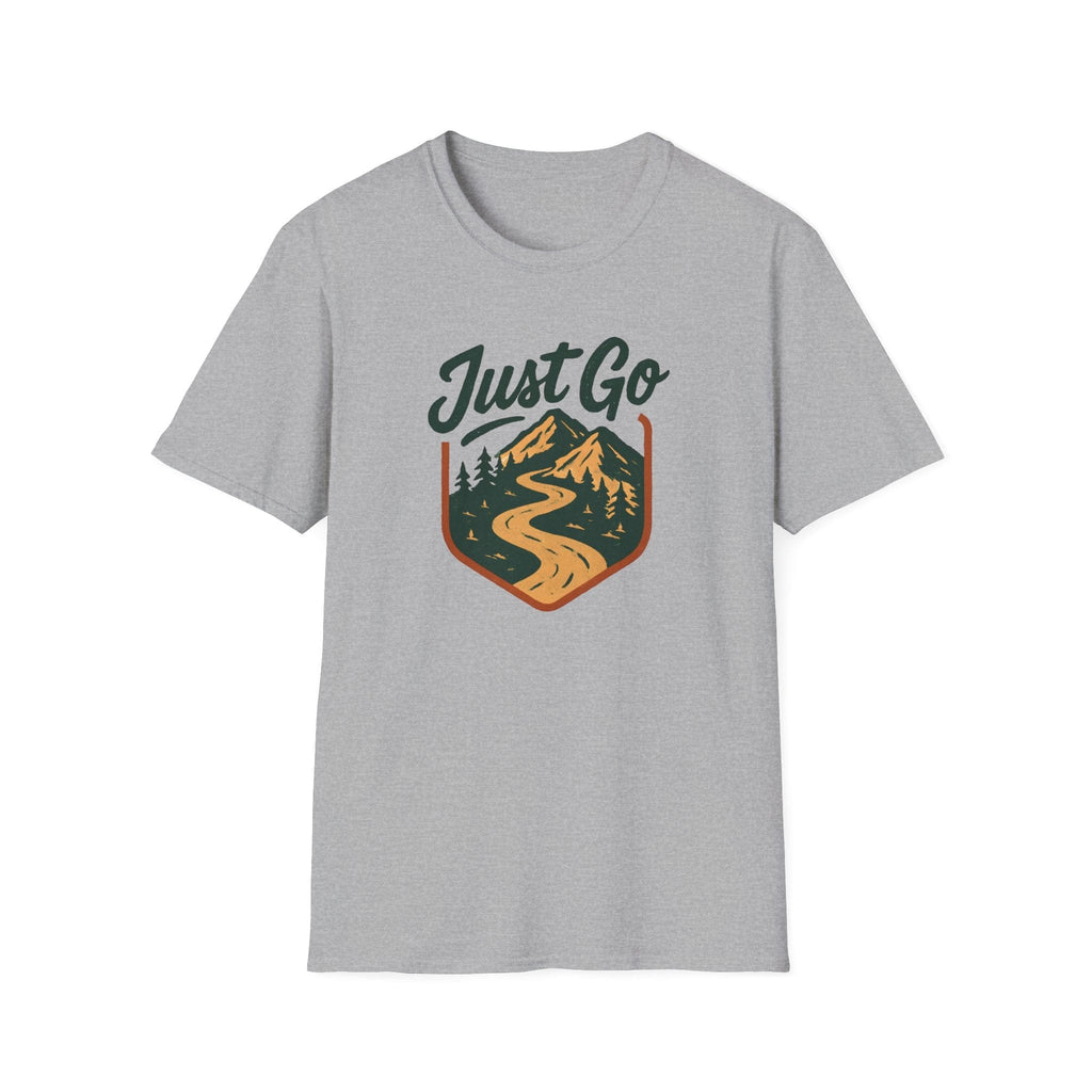 Printify T-Shirt Sport Grey / XS Mountain River Logo T-Shirt