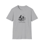 Printify T-Shirt Sport Grey / XS Mountains and birds T-Shirt