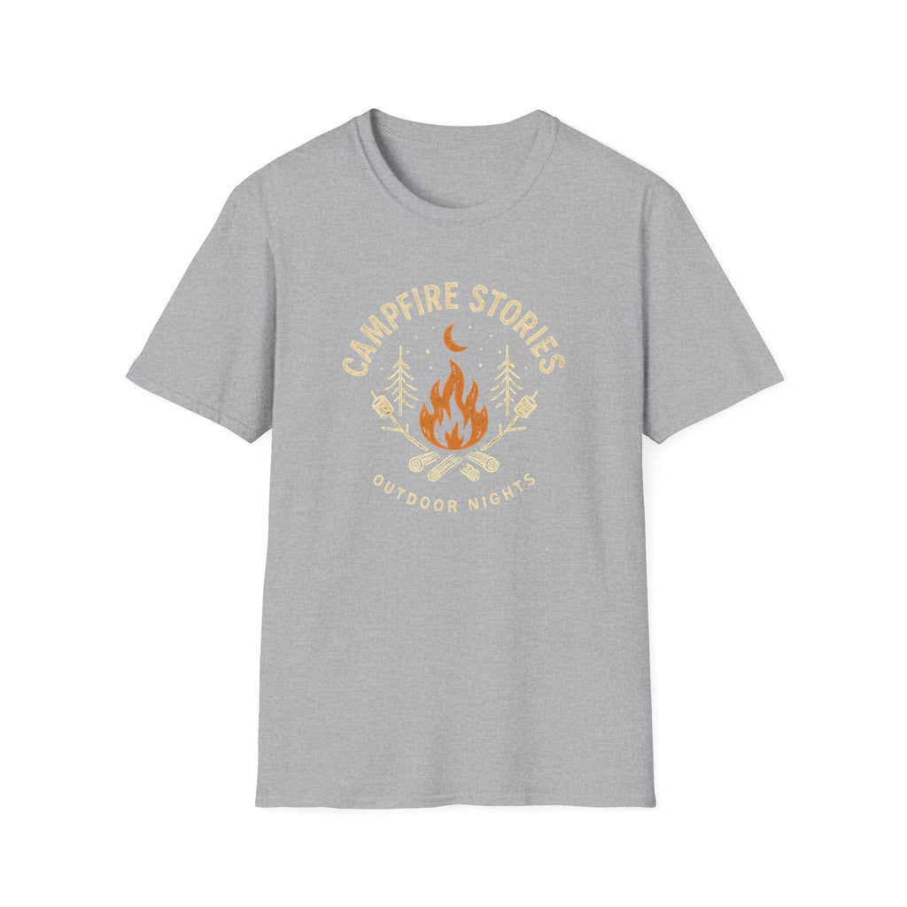 Printify T-Shirt Sport Grey / XS Outdoor Campfire Nights T-Shirt
