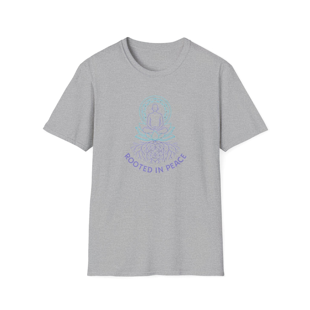 Printify T-Shirt Sport Grey / XS Rooted in Peace T-Shirt