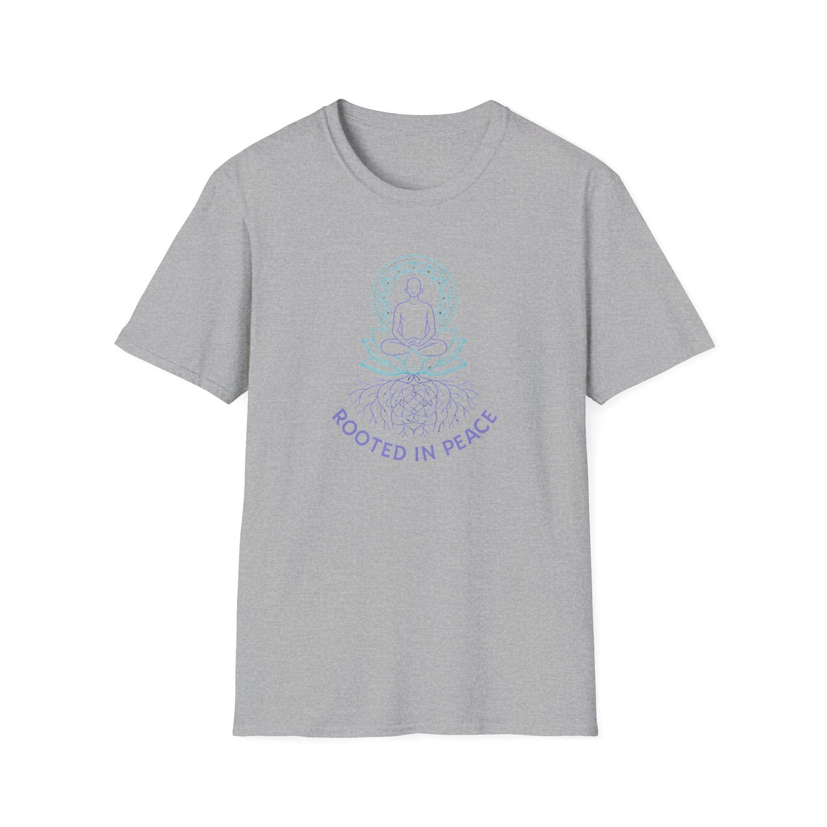 Printify T-Shirt Sport Grey / XS Rooted in Peace T-Shirt