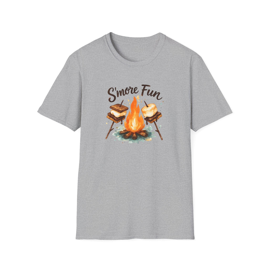Printify T-Shirt Sport Grey / XS S'more Fun Campfire T-Shirt