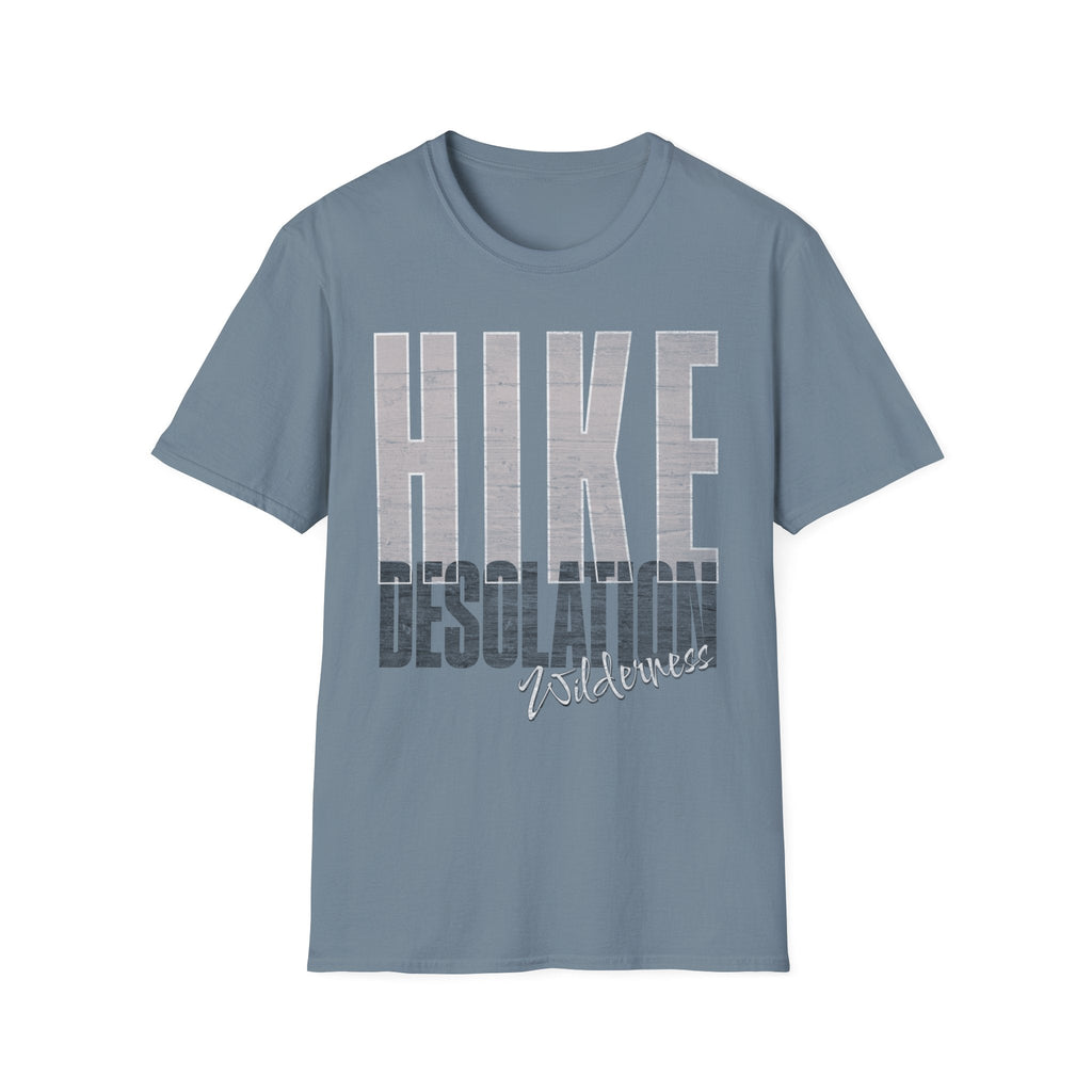 Printify T-Shirt Stone Blue / S Hike Desolation Wilderness