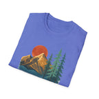 Printify T-Shirt Sunset Mountain Scene T-Shirt
