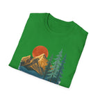 Printify T-Shirt Sunset Mountain Scene T-Shirt