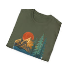 Printify T-Shirt Sunset Mountain Scene T-Shirt