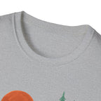 Printify T-Shirt Sunset Mountain Scene T-Shirt
