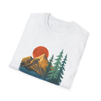 Printify T-Shirt Sunset Mountain Scene T-Shirt
