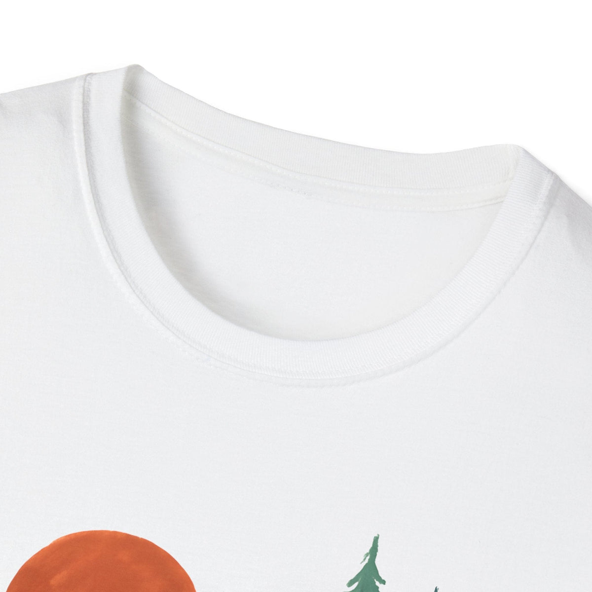 Printify T-Shirt Sunset Mountain Scene T-Shirt