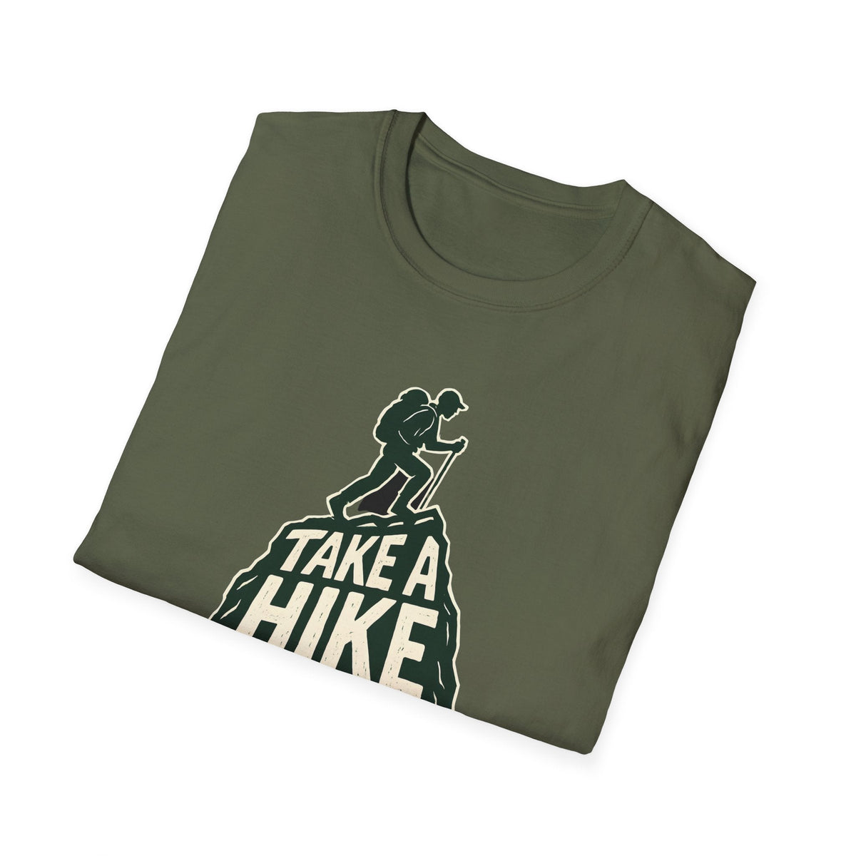 Printify T-Shirt Take a Hike T-Shirt