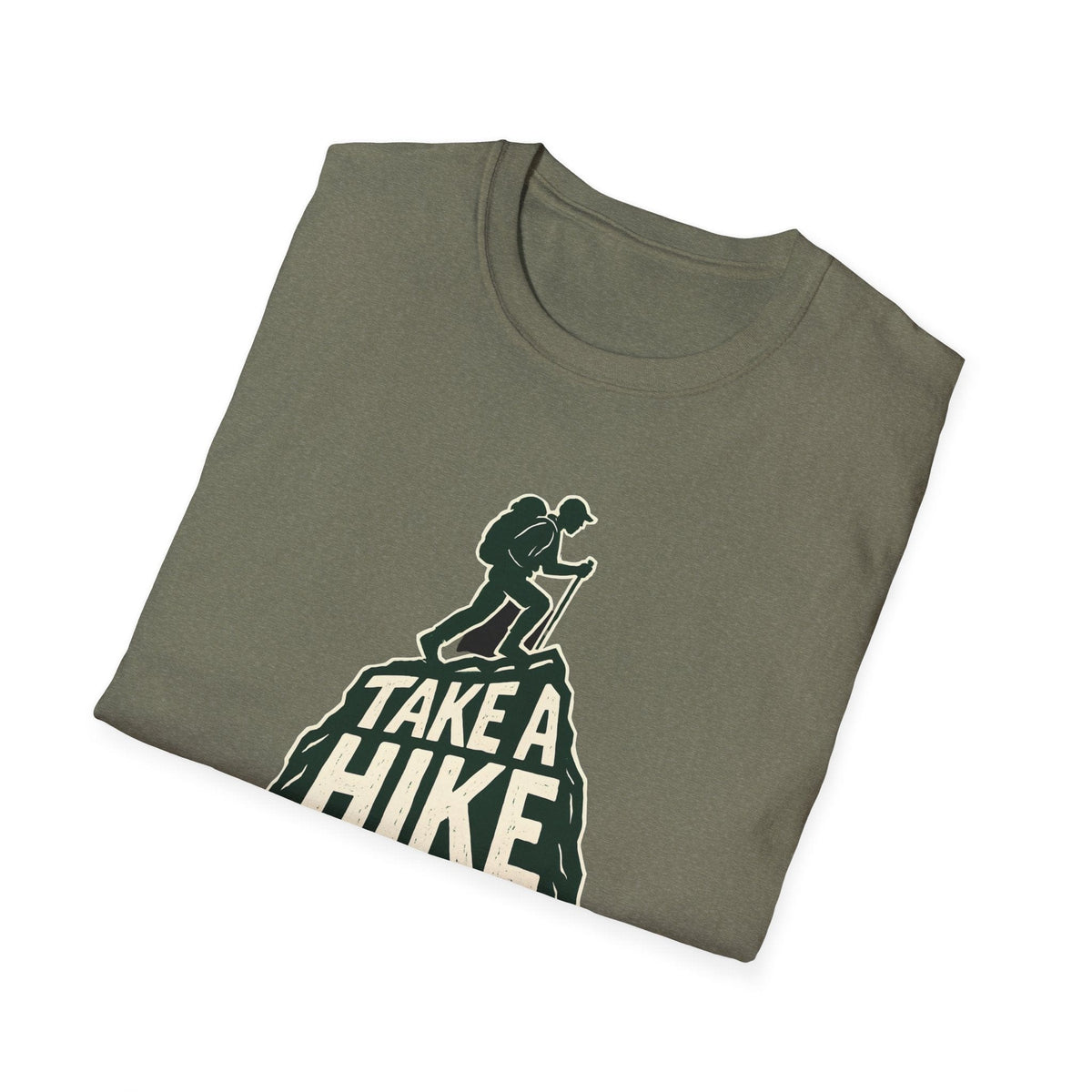 Printify T-Shirt Take a Hike T-Shirt