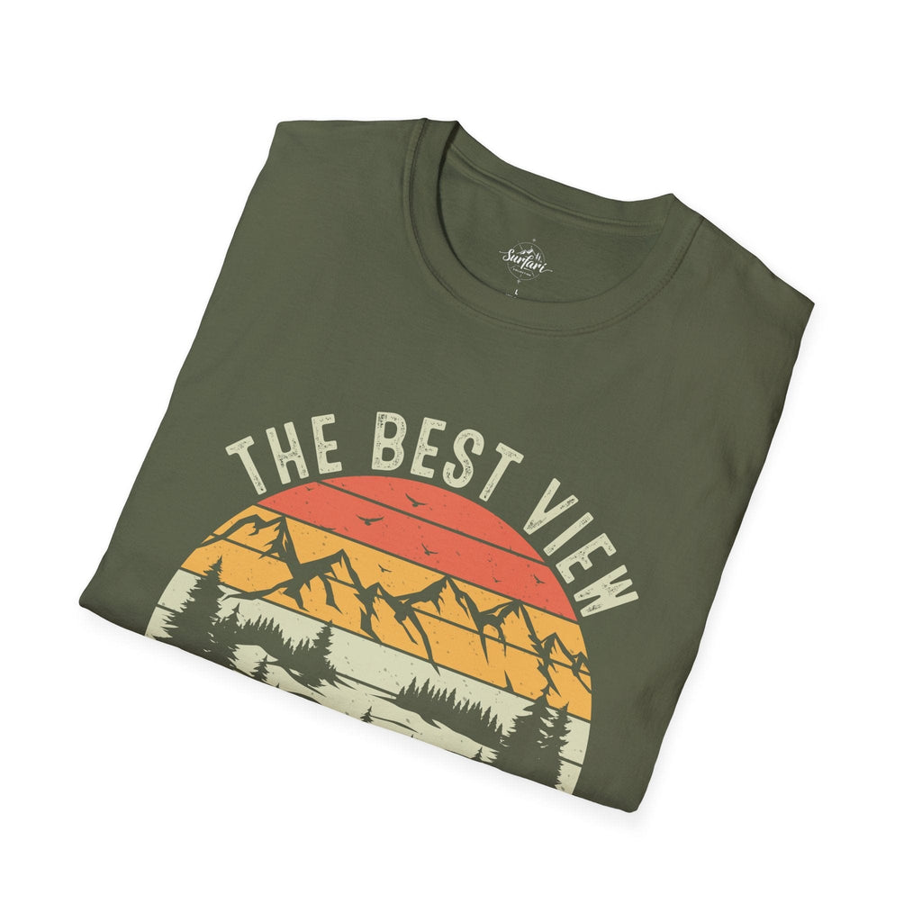 Printify T-Shirt The best views come after the hardest climb
