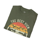 Printify T-Shirt The best views come after the hardest climb
