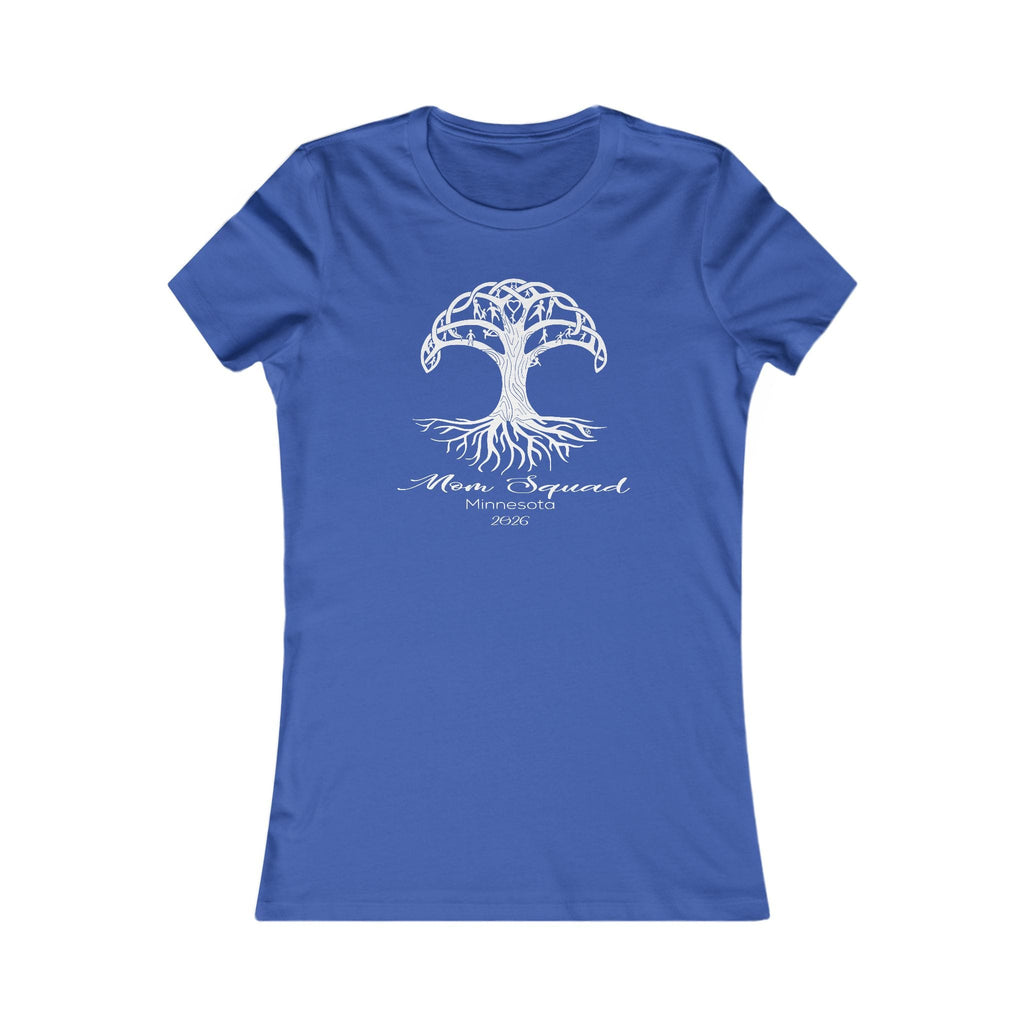Printify T-Shirt True Royal / S Mom Squad  Womens Favorite Shirt