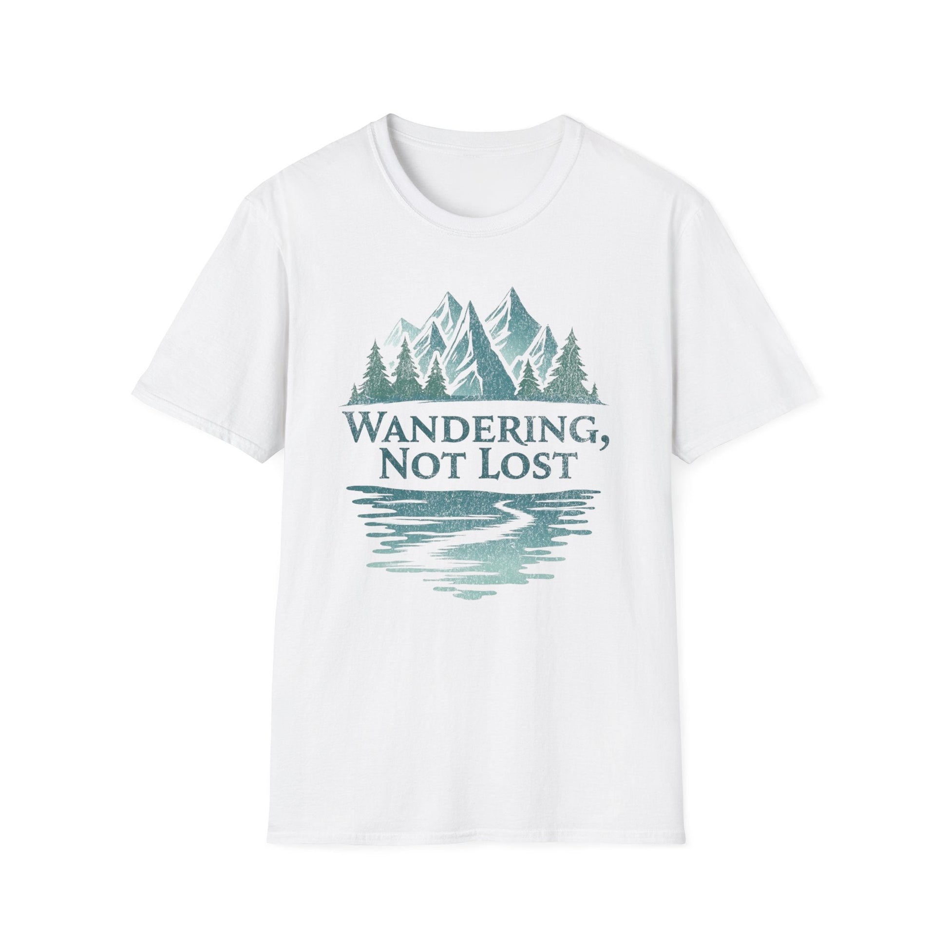 Printify T-Shirt Wandering Not Lost