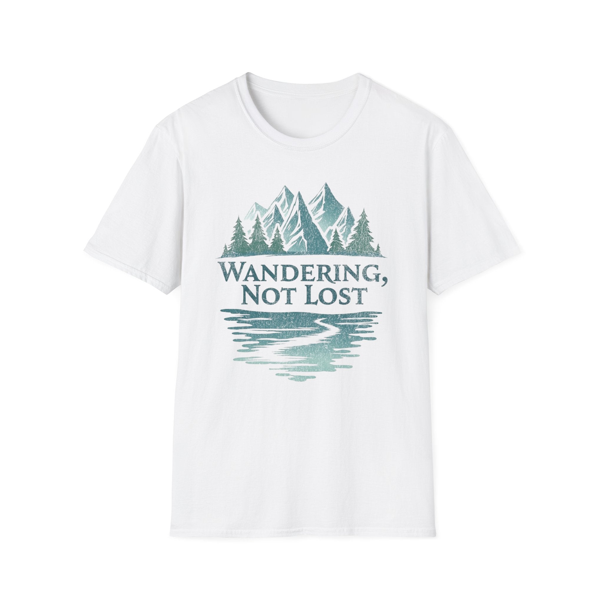 Printify T-Shirt Wandering Not Lost