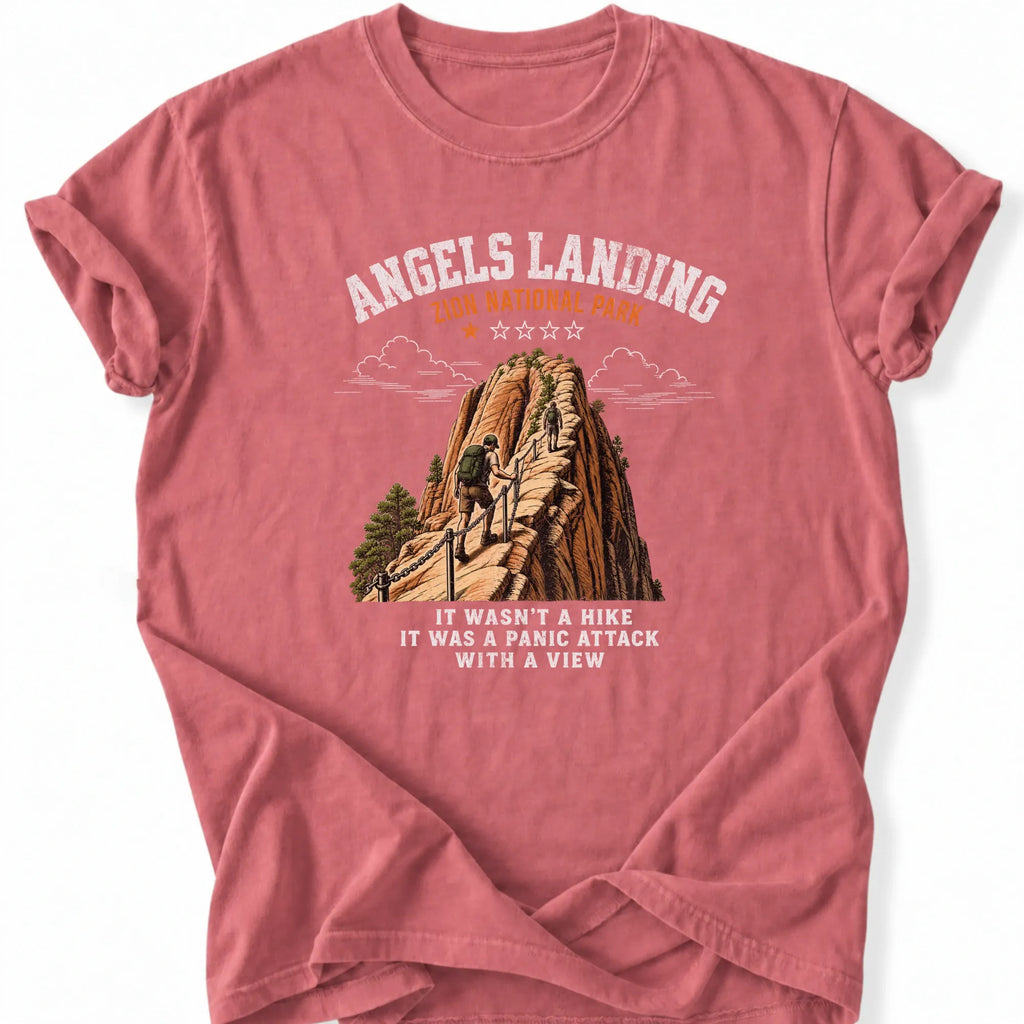 Printify T-Shirt Watermelon / S 1 star - Angels Landing Panic Attack light shirts