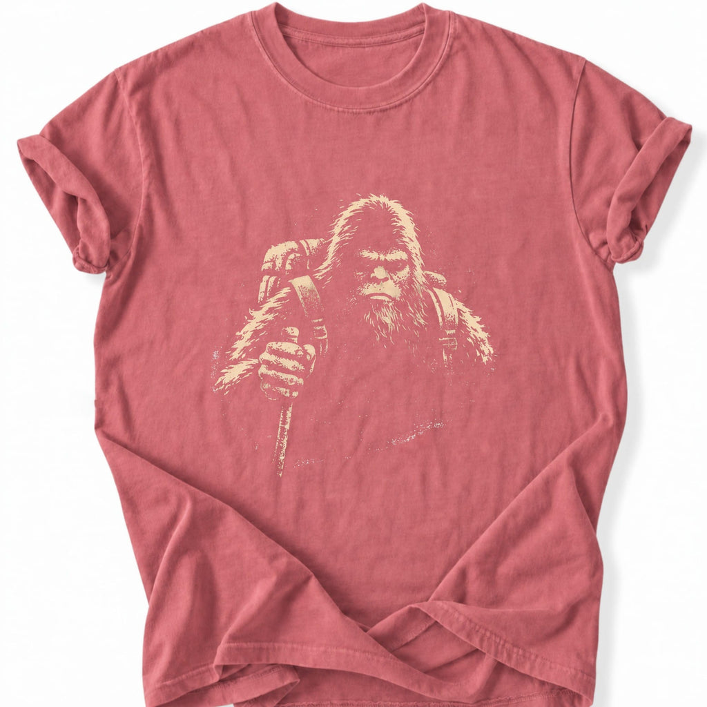 Printify T-Shirt Watermelon / S Gritty Bigfoot Hiking T-Shirt