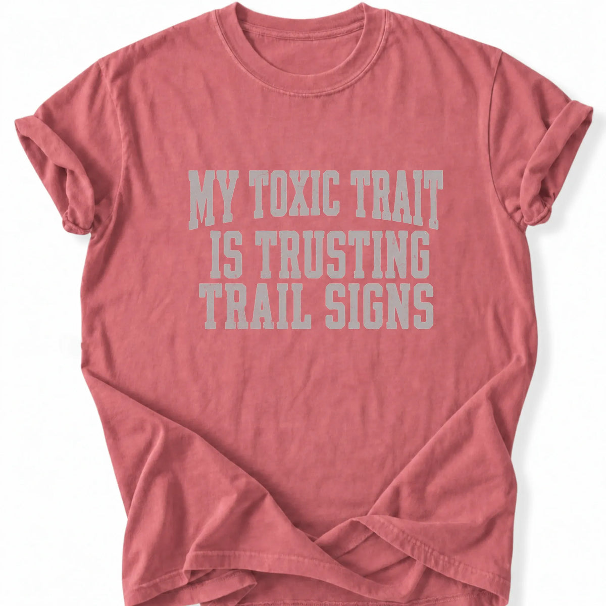 Printify T-Shirt Watermelon / S Peaks Peckers Bigfoot - Don't Trust Trail Signs