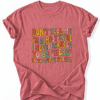 Printify T-Shirt Watermelon / S Peaks Peckers Bigfoot - Don't want to be here