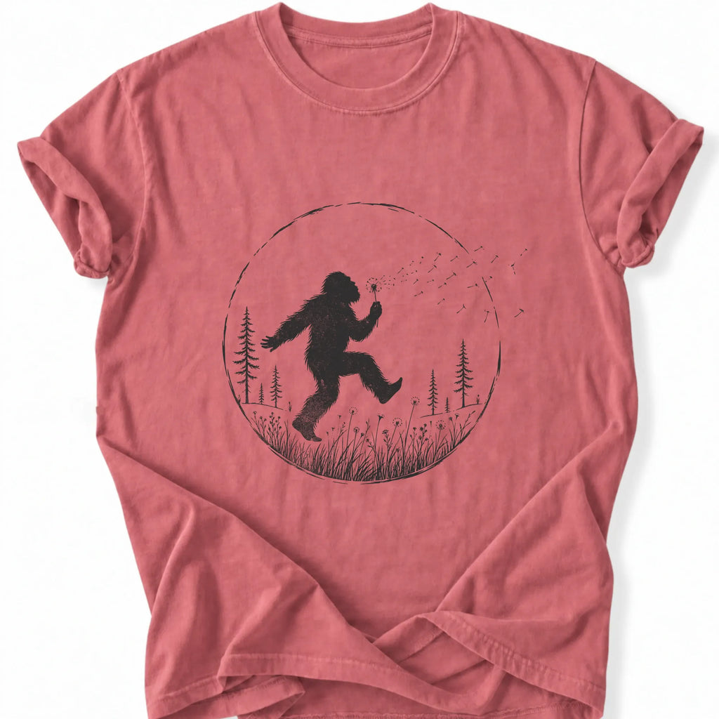 Printify T-Shirt Watermelon / S Peaks Peckers Bigfoot - Frollicking Big Foot Dark