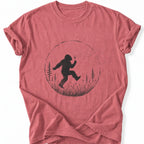 Printify T-Shirt Watermelon / S Peaks Peckers Bigfoot - Frollicking Big Foot Dark
