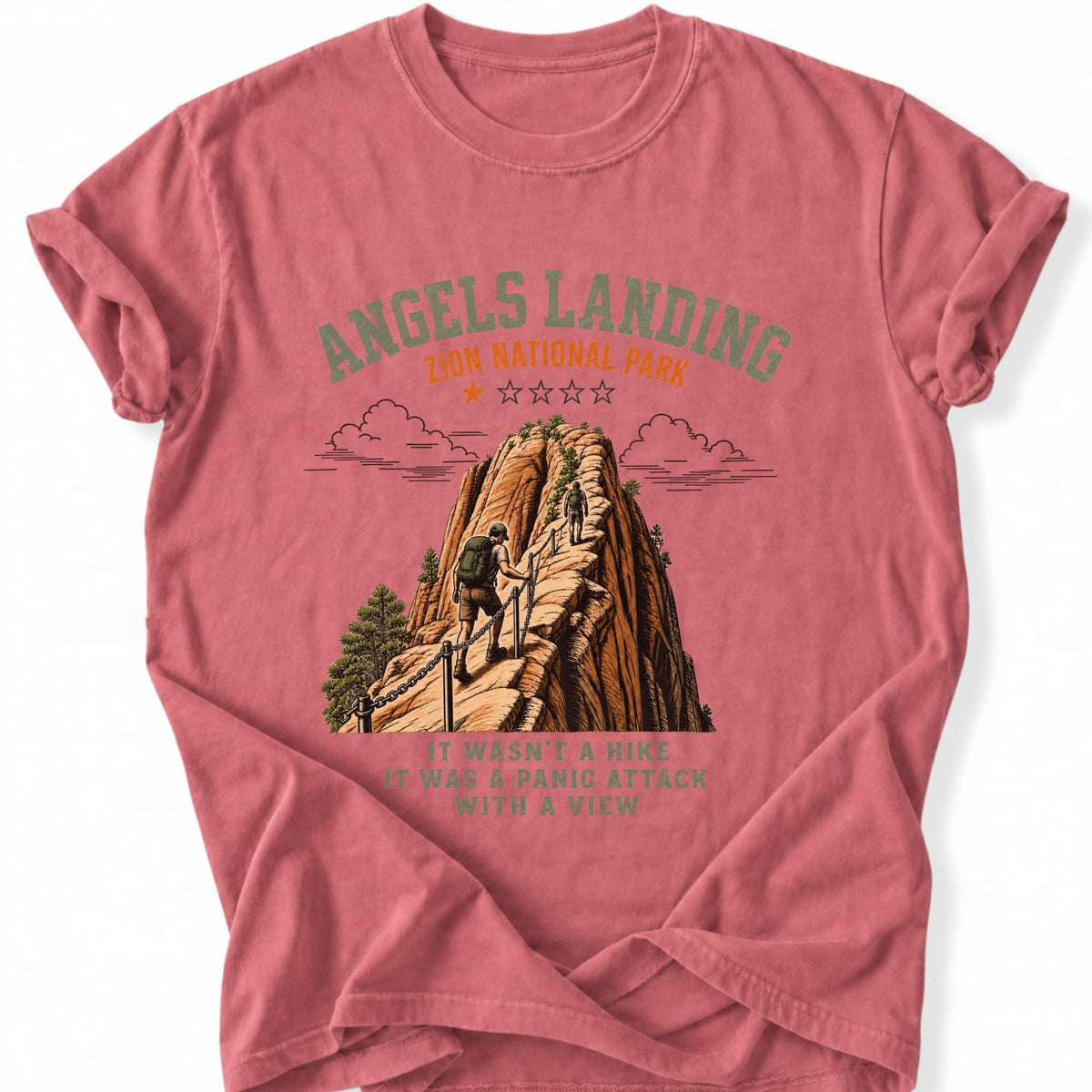 Printify T-Shirt Watermelon / S Zion Climber T-Shirt