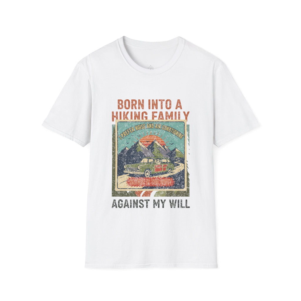 Printify T-Shirt White / S Here we go again