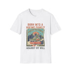 Printify T-Shirt White / S Here we go again