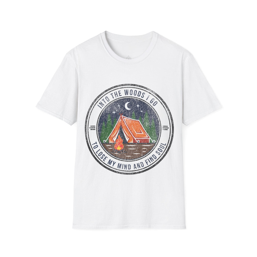 Printify T-Shirt White / S Into the Woods i Go