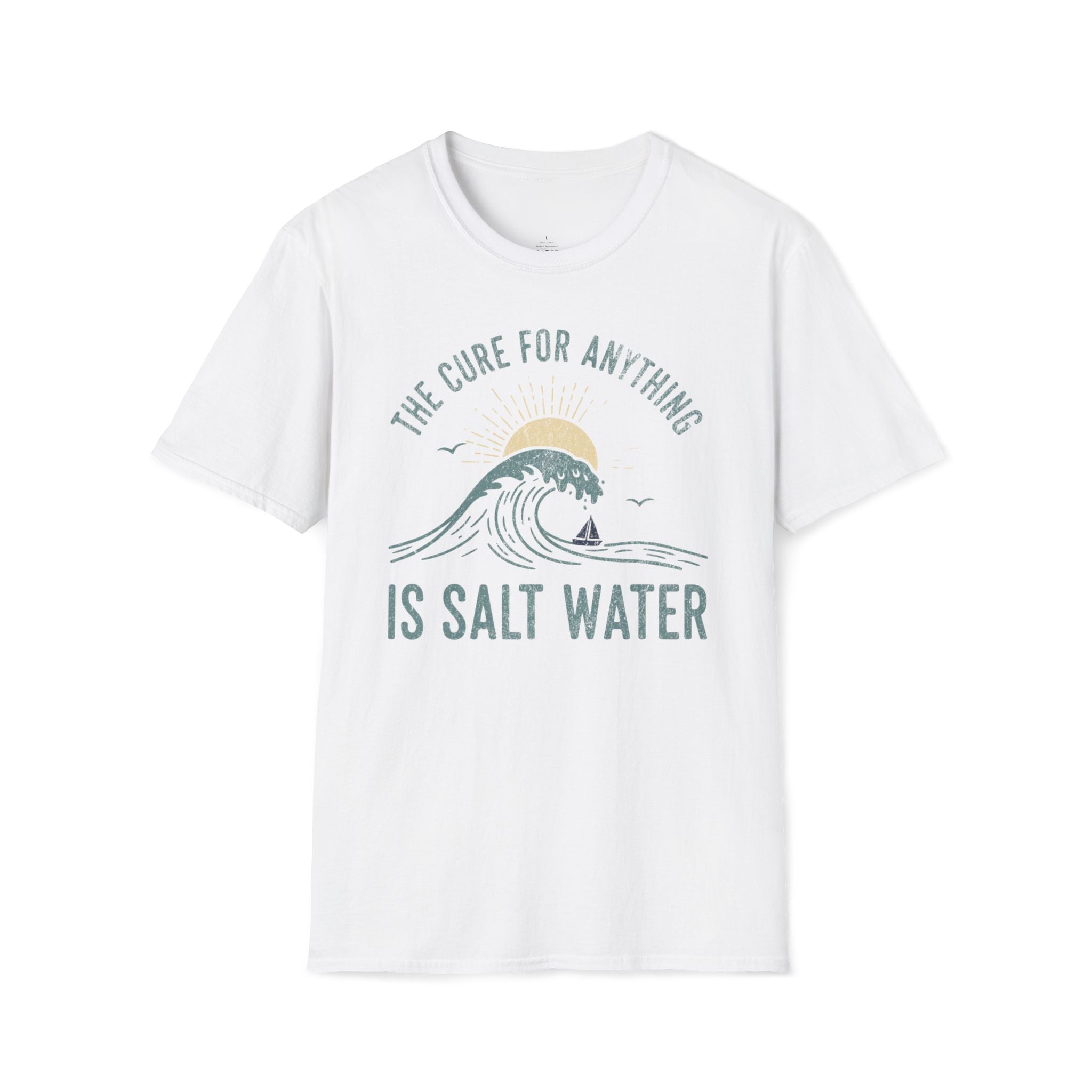 Printify T-Shirt White / S Salt Water Cure