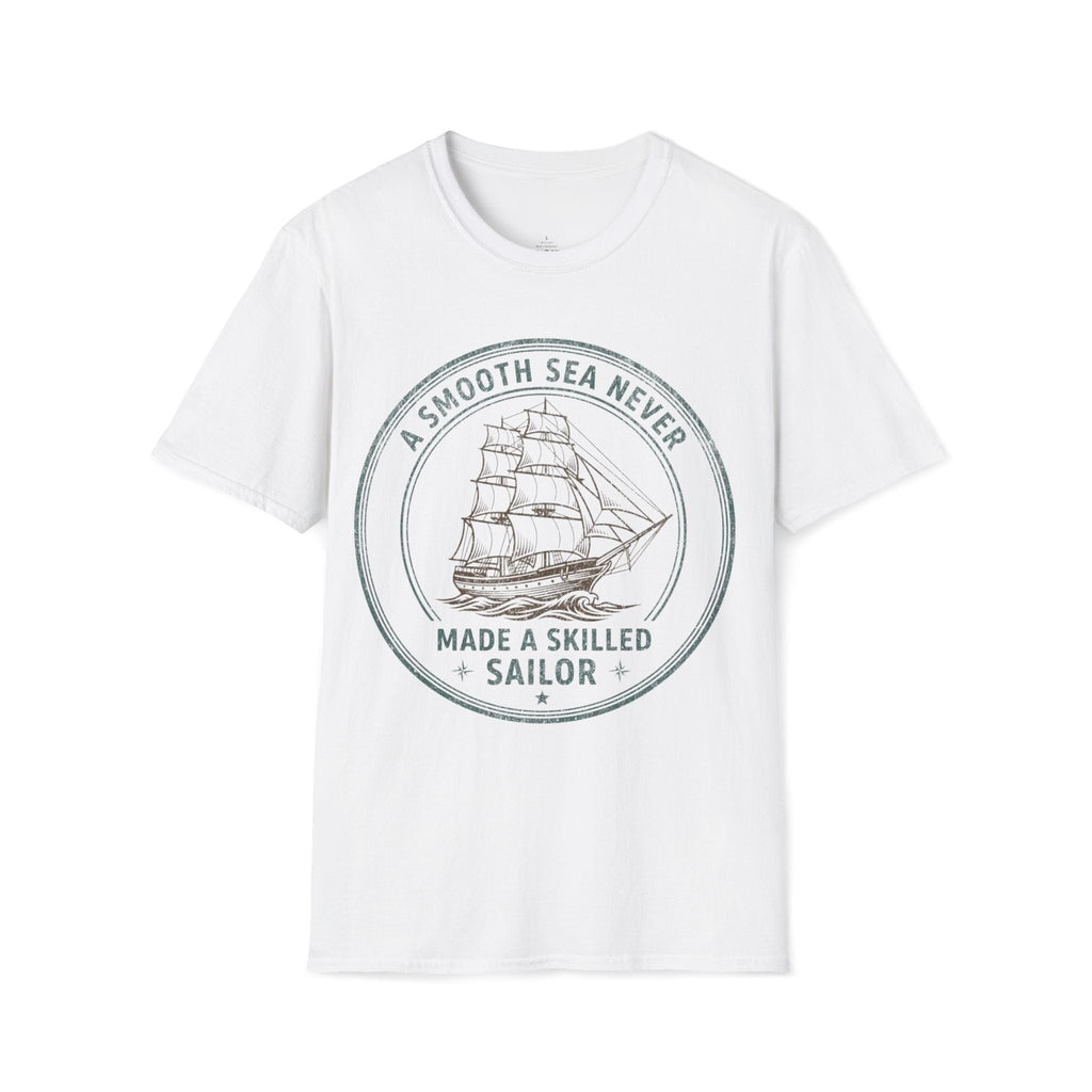 Printify T-Shirt White / S Smooth Seas