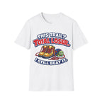 Printify T-Shirt White / S Trump Hikes - Total loser trail