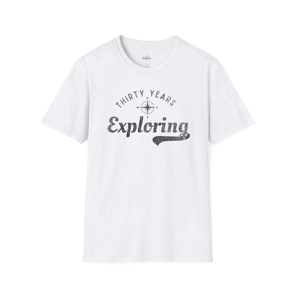 Printify T-Shirt White / XS 30 Years Exploring