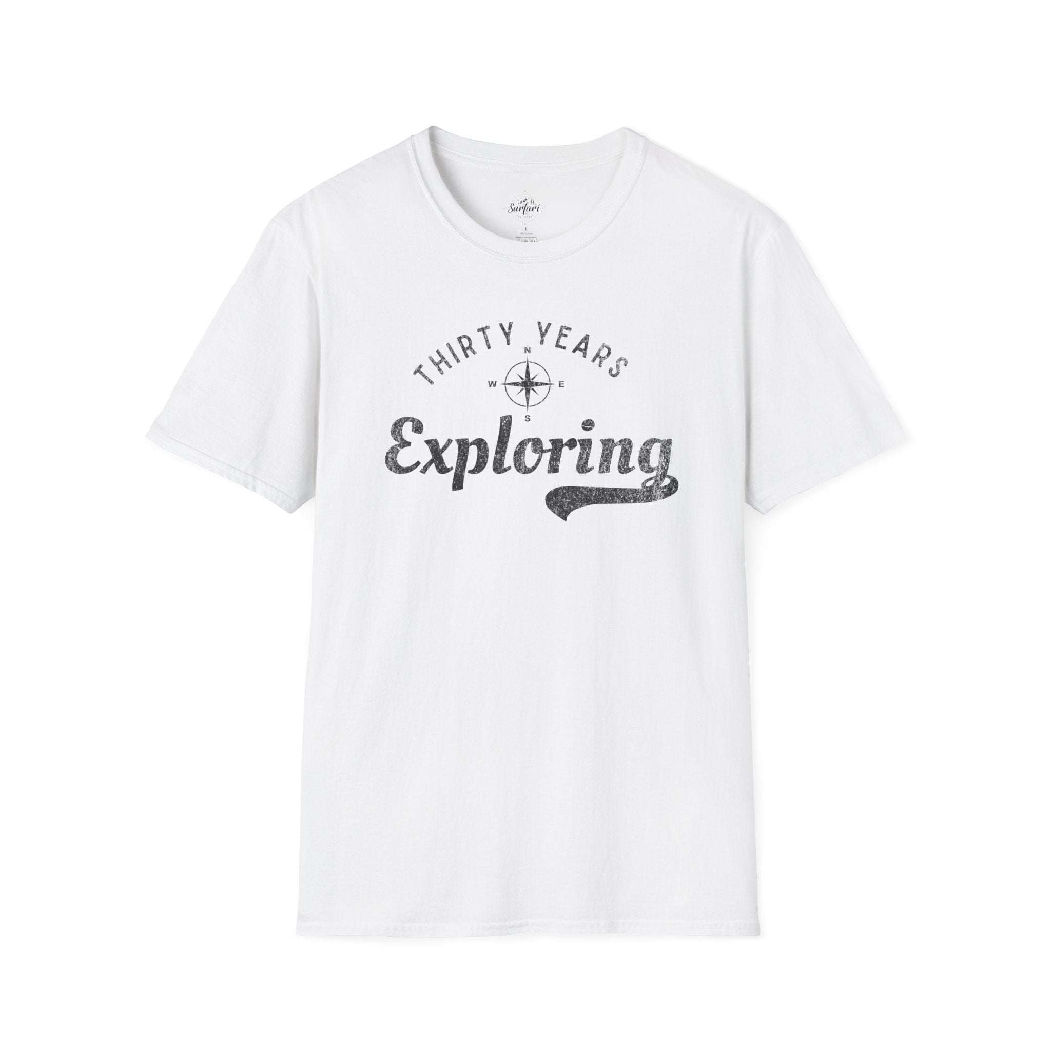 Printify T-Shirt White / XS 30 Years Exploring