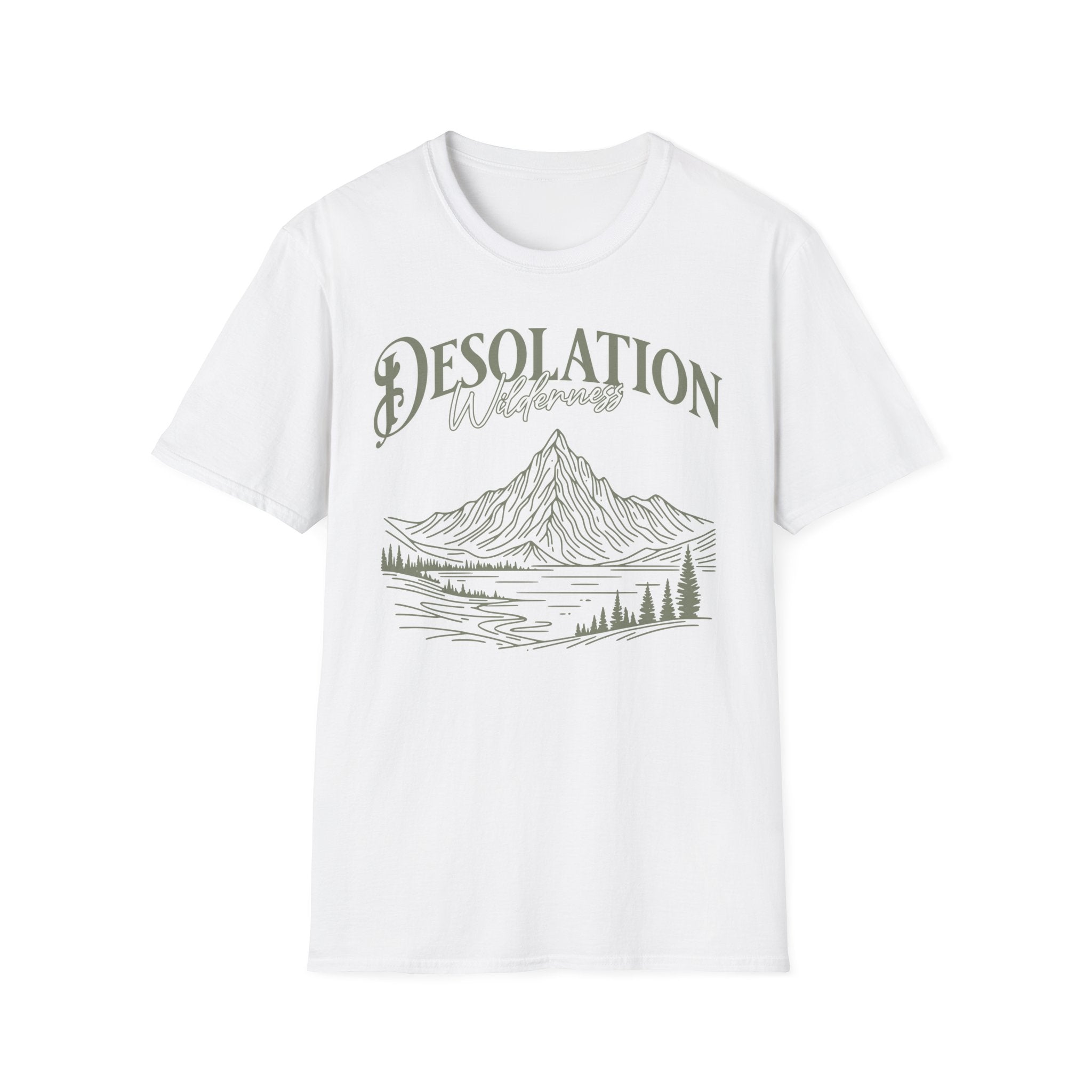 Printify T-Shirt White / XS Desolation Wilderness