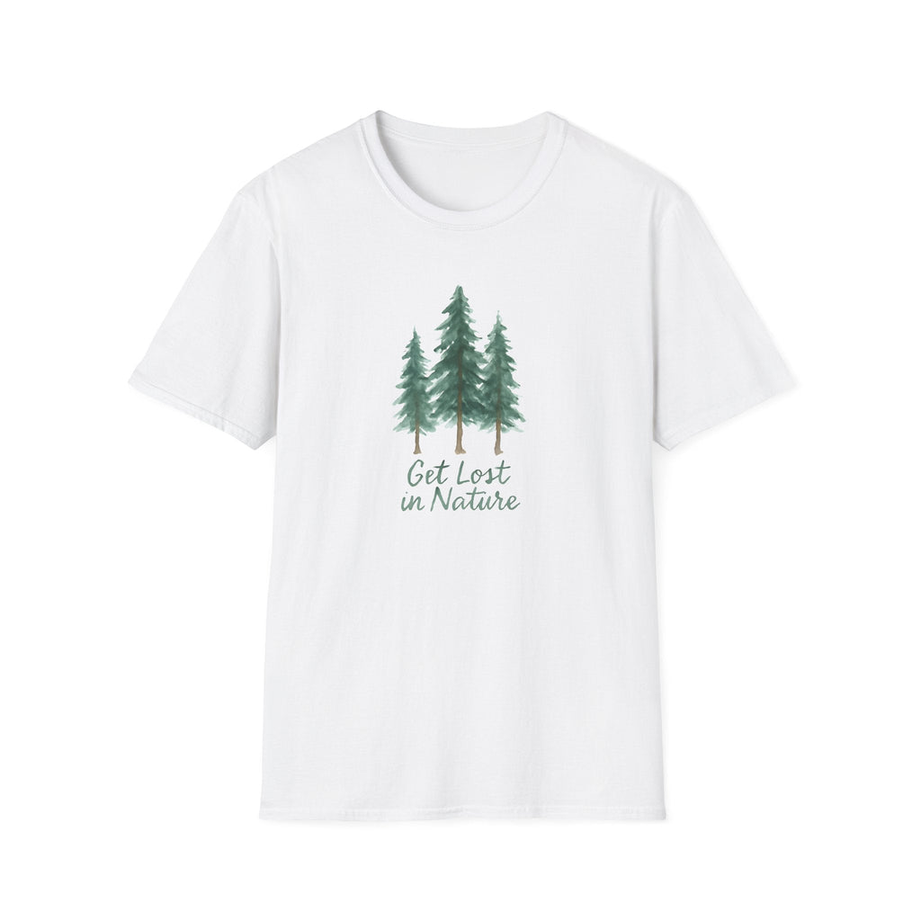 Printify T-Shirt White / XS Get Lost in Nature T-Shirt