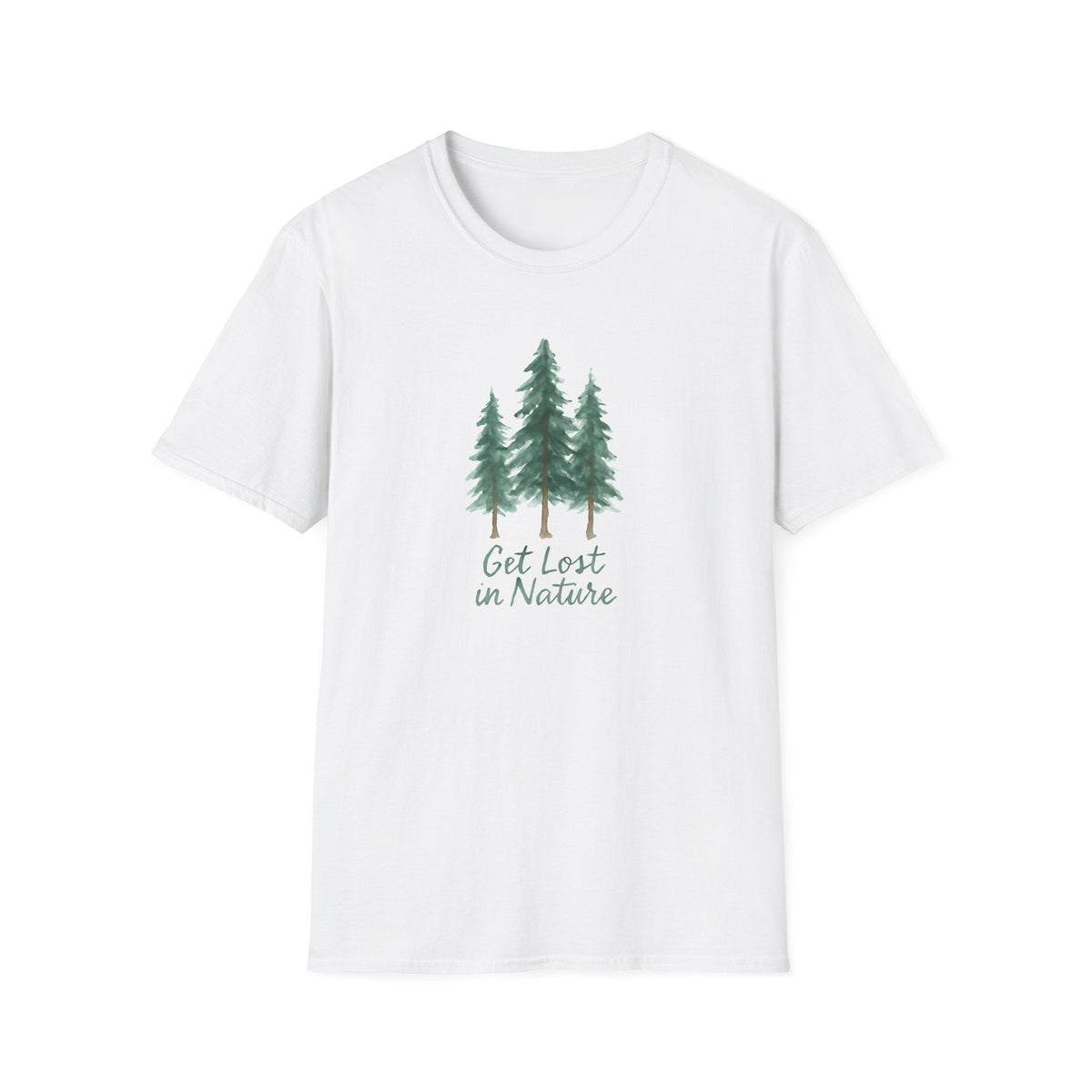 Printify T-Shirt White / XS Get Lost in Nature T-Shirt