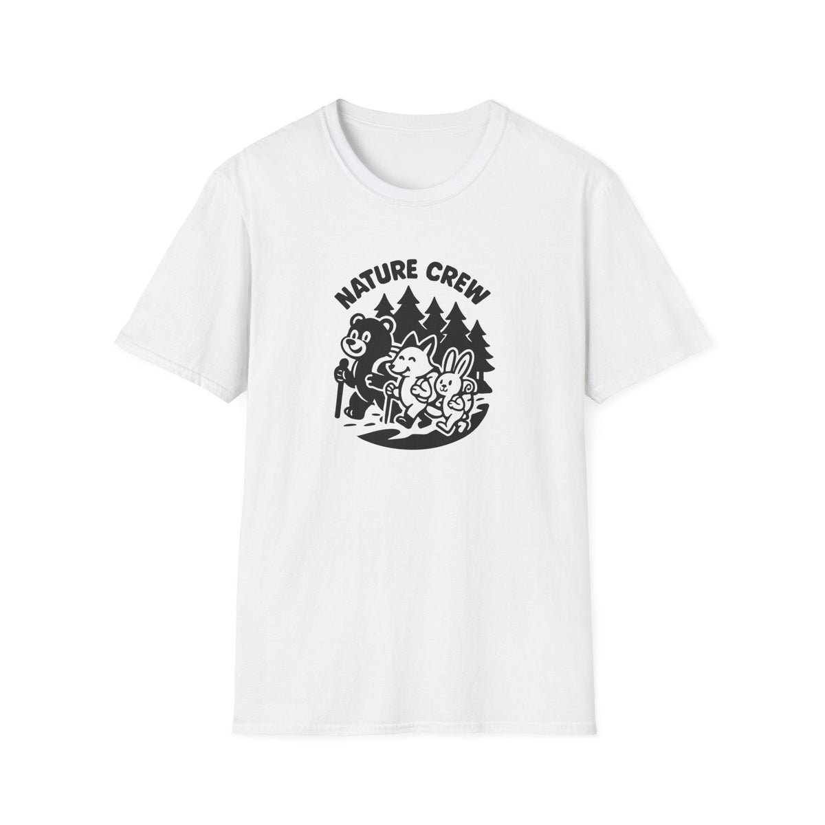Printify T-Shirt White / XS Group of people T-Shirt