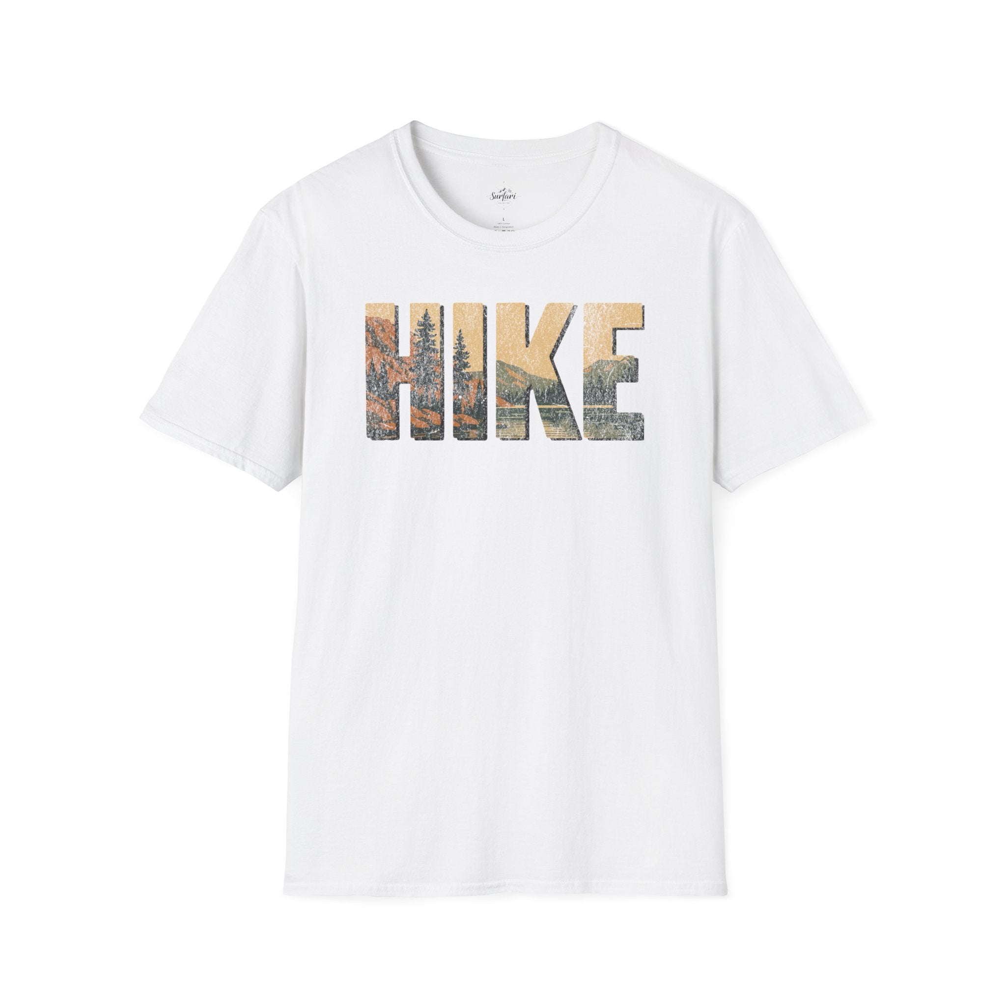 Printify T-Shirt White / XS HIKE