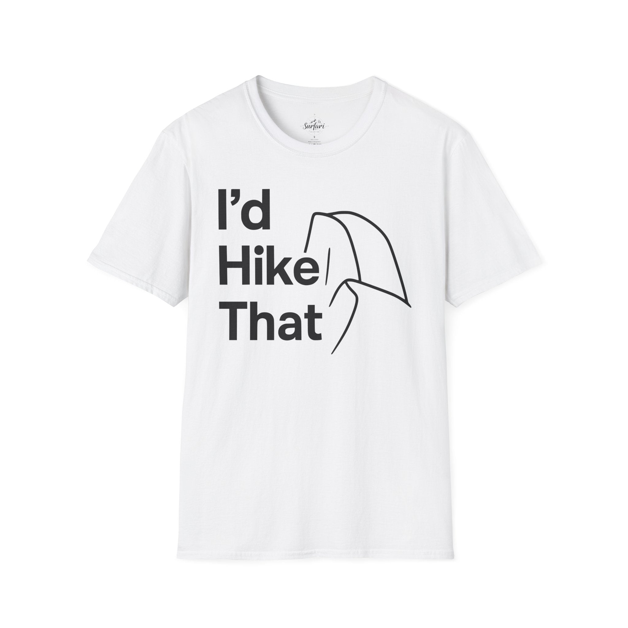 Printify T-Shirt White / XS I'd Hike That Half Dome