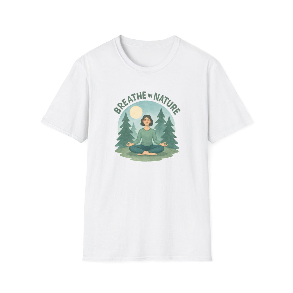 Printify T-Shirt White / XS Meditation in Nature T-Shirt
