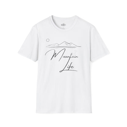 Printify T-Shirt White / XS Mountain Life