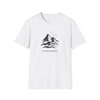 Printify T-Shirt White / XS Mountains and birds T-Shirt
